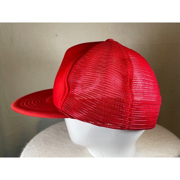 Call the B.E.S.T. Streetwear Red Trucker Snapback Hat - Picture 2 of 7